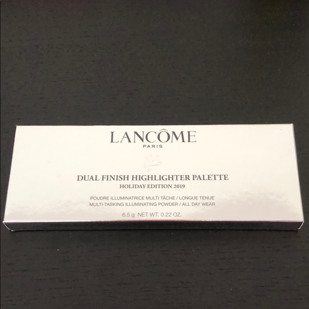 Lancôme dual finish highlighter palette - 2019 ed.